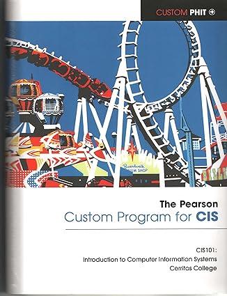 the pearson custom program for cis 1st edition carolyn mclellan shelley gaskin, alicia vargas 1269697145,