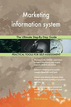 marketing information system the ultimate step by step guide 1st edition gerardus blokdyk 0655313087,