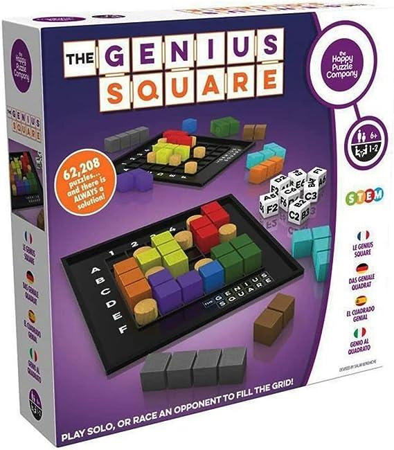the happy puzzle company the genius square roll the dice and race genius collection the happy puzzle company