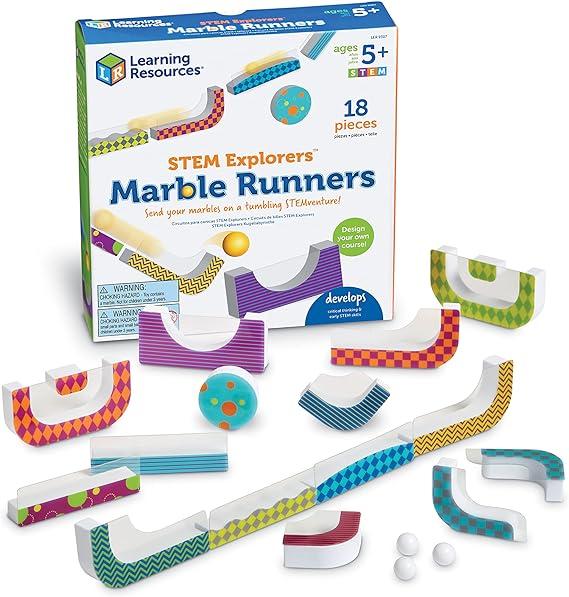 learning resources stem explorers marble runners brain teaser toys and games  learning resources b09887zqww