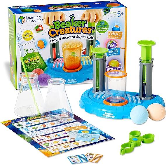 learning resources beaker creatures liquid reactor super lab ler3813 learning resources b07bzb8k64
