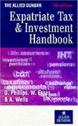 the allied dunbar expatriate tax and investment handbook 7th edition andrew wells ,  n. eastaway, p.