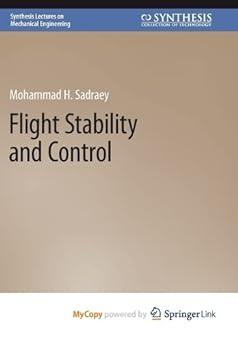 flight stability and control 1st edition mohammad h sadraey 3031187660, 978-3031187667