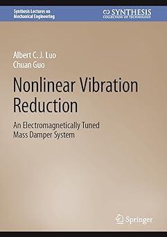 nonlinear vibration reduction an electromagnetically tuned mass damper system 1st edition albert c. j. luo,