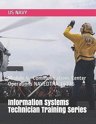 information systems technician training series 1st edition us navy 1706810830, 978-1706810834
