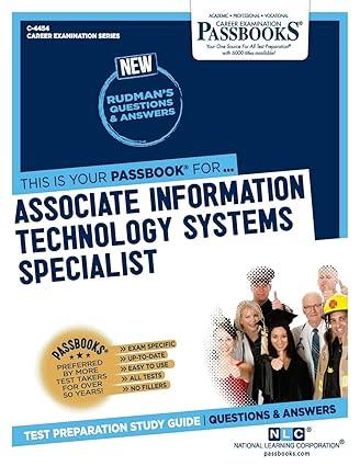 associate information technology systems specialist 1st edition national learning corporation 1731844549,