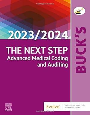 bucks the next step advanced medical coding and auditing 1st edition elsevier 0323874118, 978-0323874113