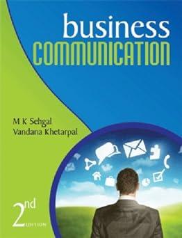 business communication 2nd edition m k sehgal, vandana khetarpal 9350623145, 978-9350623145
