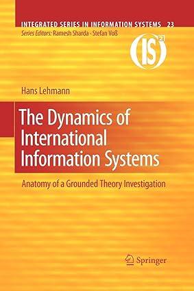 the dynamics of international information systems anatomy of a grounded theory investigation 2010 edition