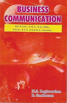 business communication 1st edition n.s. raghunathan, b. santhanam 9381430403, 978-9381430408