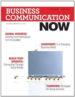 business communication now 2nd edition isobel findlay, kitty locker 0071319182, 978-0071319188