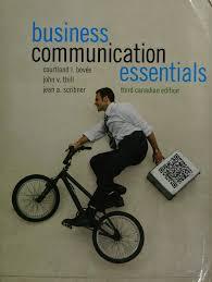 business communication essentials 3rd edition courtland l. bovee, john v. thill, jean a. scribner 0132378361,