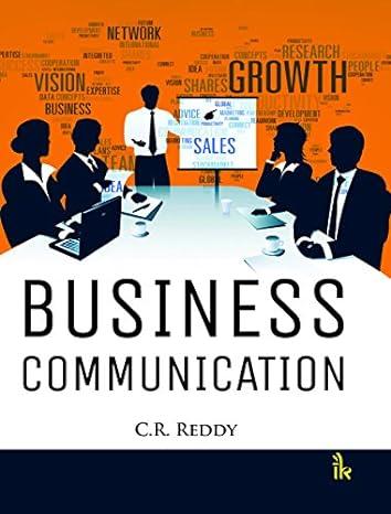 business communication 1st edition c.r. reddy 9384588636, 978-9384588632