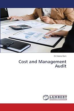 cost and management audit 1st edition dr veena soni 6202551992, 978-6202551991