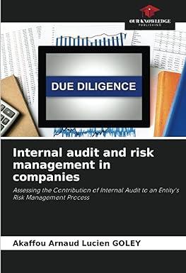 internal audit and risk management in companies assessing the contribution of internal audit to an entitys