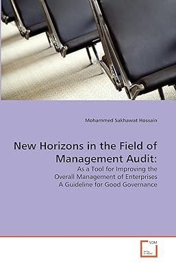 new horizons in the field of management audit as a tool for improving the overall management of enterprises a