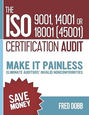 the iso 9001 14001 or 18001 45001 certification audit make it painless eliminate auditors invalid