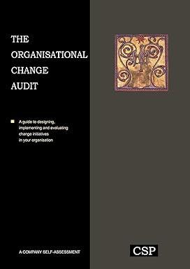 the organisational change audit 1st edition ralph houston 1907766014, 978-1907766015