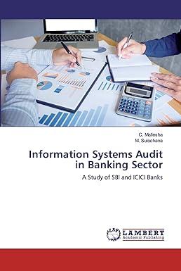 information systems audit in banking sector a study of sbi and icici banks 1st edition c. mallesha, m.