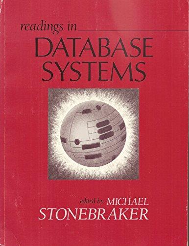 readings in database systems 2nd edition michael stonebraker 0934613656, 9780934613651