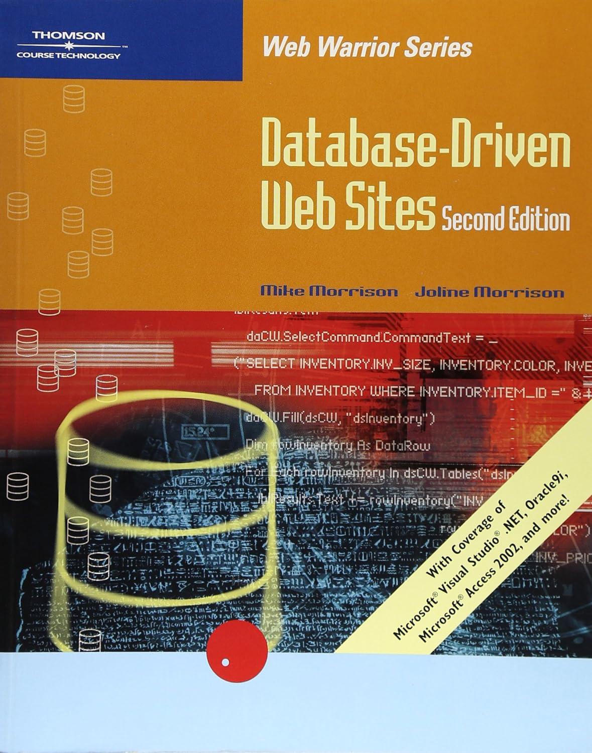 database driven web sites 2nd edition joline morrison, mike morrison ? 061906448x, 978-0619064488