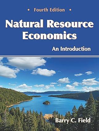 natural resource economics an introduction 4th edition barry c. field 1478651121, 978-1478651123