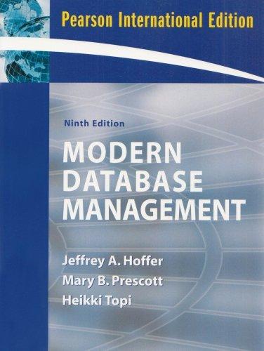 modern database management 9th edition jeffrey a. hoffer fred r. mcfadden b01jxpz7ak, 9780805360479