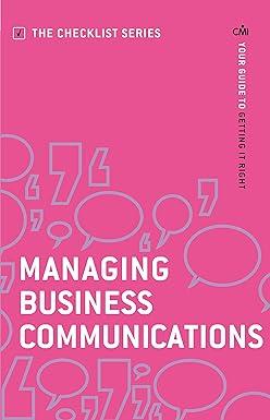 managing business communications 1st edition profile books ltd 1781254249, 978-1781254240
