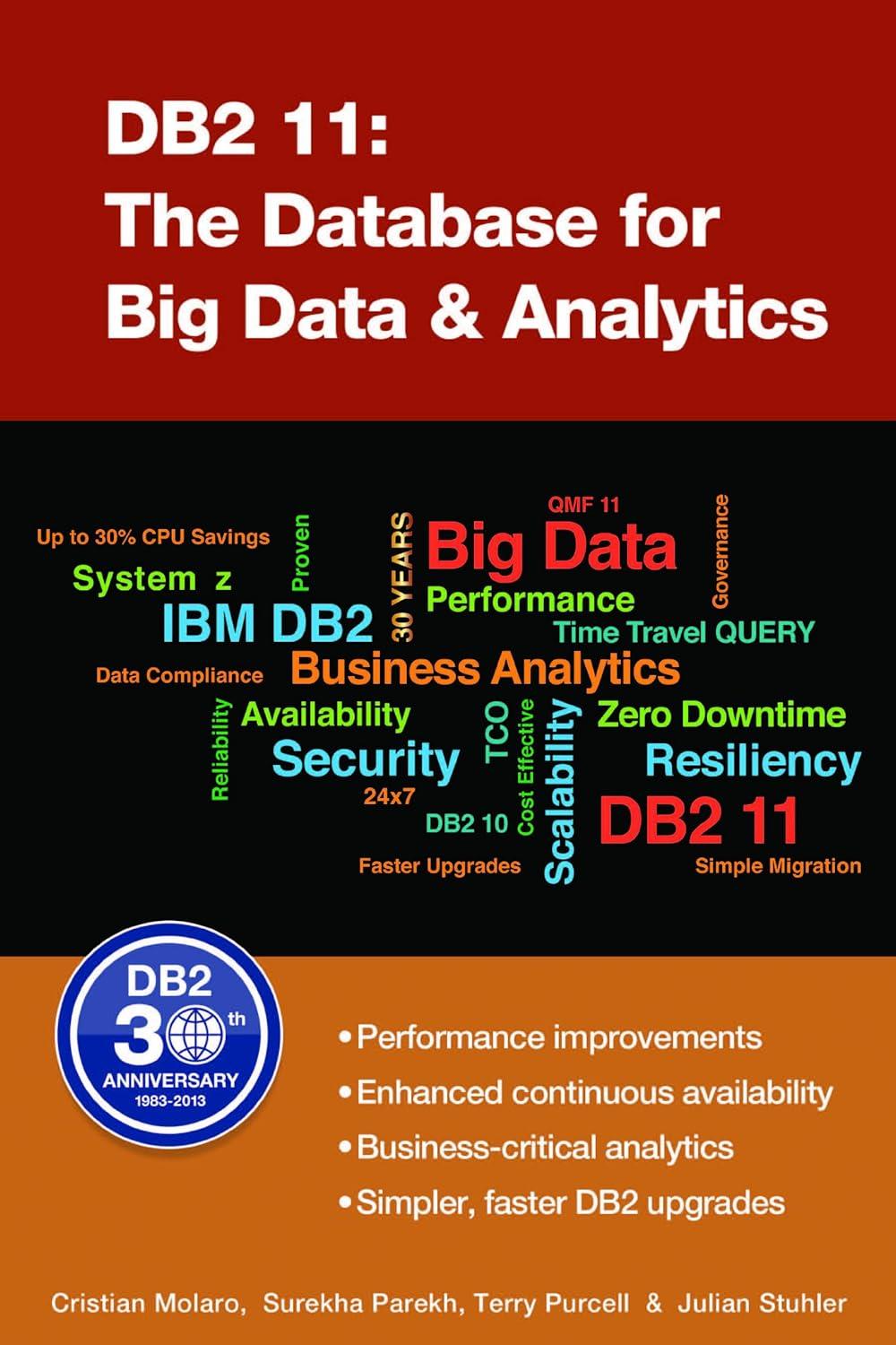 db2 11 the database for big data and analytics 1st edition cristian molaro, surekha parekh, terry purcell,
