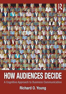 how audiences decide a cognitive approach to business communication 1st edition richard young 0415879000,