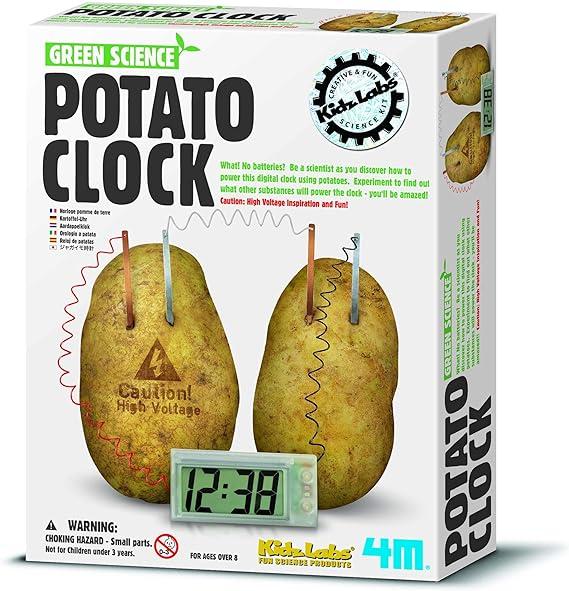 4m potato clock diy green science chemistry engineering lab  4m b001t8ofqm