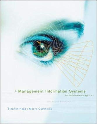 management information systems 7th edition stephen haag, maeve cummings 0077240596, 978-0077240592