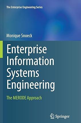 enterprise information systems engineering the merode approach 1st edition monique snoeck 331936457x,