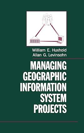 managing geographic information system projects 1st edition william e. huxhold, allan g. levinsohn