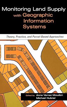 monitoring land supply with geographic information systems theory practice and parcel based approaches 1st