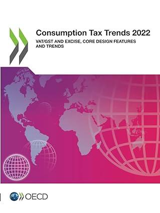 consumption tax trends 2022 vat gst and excise core design features and trends 1st edition organisation for