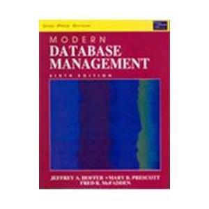 modern database management 1st edition donald a. carpenter fred r. mcfadden 8178088045, 978-8178088044