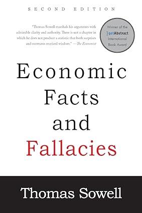 economic facts and fallacies 2nd edition thomas sowell 0691094853, 978-0691094854