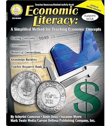 economic literacy 1st edition schyrlet cameron  janie doss , suzanne myers 1580374700, 978-1580374705