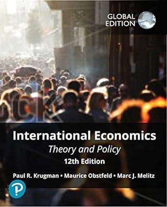 international economics theory and policy 12th edition paul krugman , maurice obstfeld, marc melitz