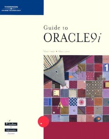 guide to oracle9i 4th edition joline morrison, mike morrison 0619159596, 978-0619159597