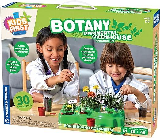 Thames And Kosmos Kids First Botany Experimental Greenhouse Kit