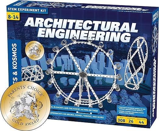 Thames And Kosmos Architectural Engineering And Model Building Kit