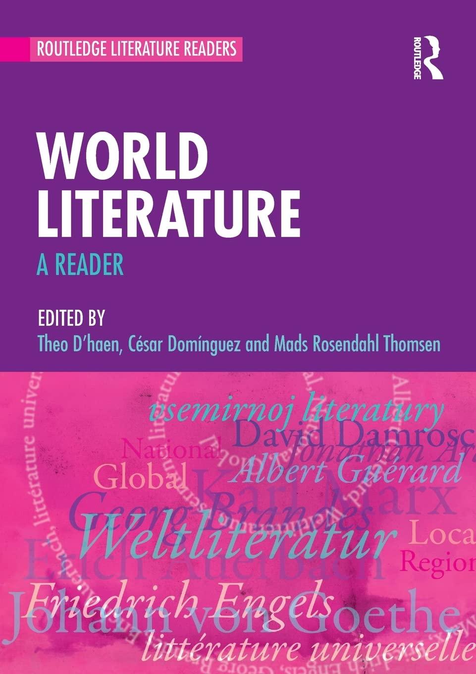world literature 1st edition theo d'haen 0415602998, 978-0415602990