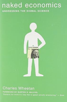 naked economics undressing the dismal science 1st edition charles wheelan, burton g. malkiel 0393324869,