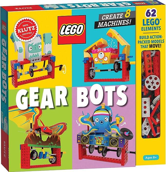 klutz lego gear bots science/stem activity kit  klutz lego 1338603450