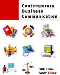 contemporary business communications 5th edition ober, scot 0618191496, 978-0618191499