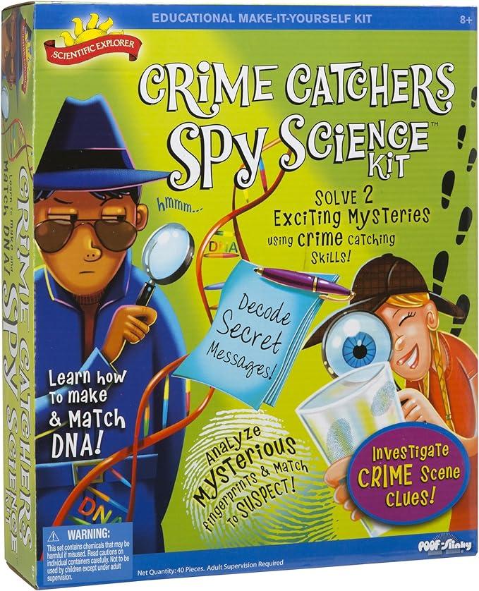 scientific explorer scientific explorer crime catchers science kit 0s6802008 scientific explorer b0051nyuei
