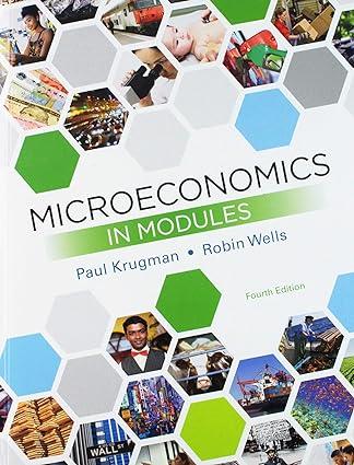 microeconomics in modules 4th edition paul krugman , robin wells 1464187002, 978-1464187001
