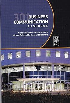 business communication 301 casebook 1st edition rizkallah 1621311422, 978-1621311423